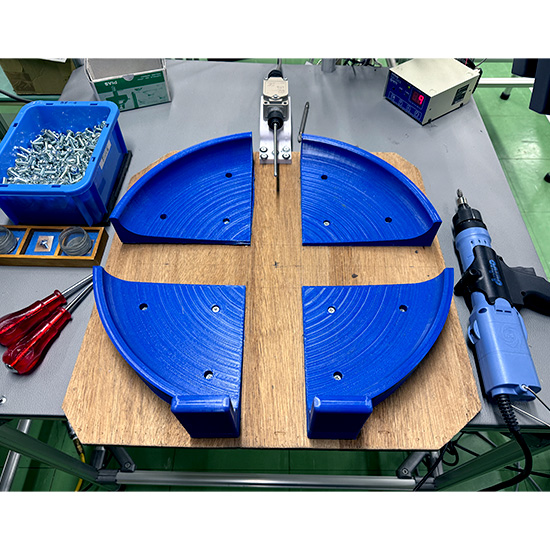 製造治具の造形