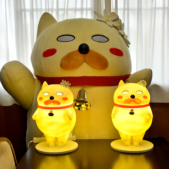 ゆるキャラのオブジェの造形
