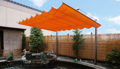 オーニング 自立型 オーニングのタカノ株式会社 エクステリア部門