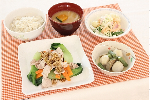 社員食堂メニュー1