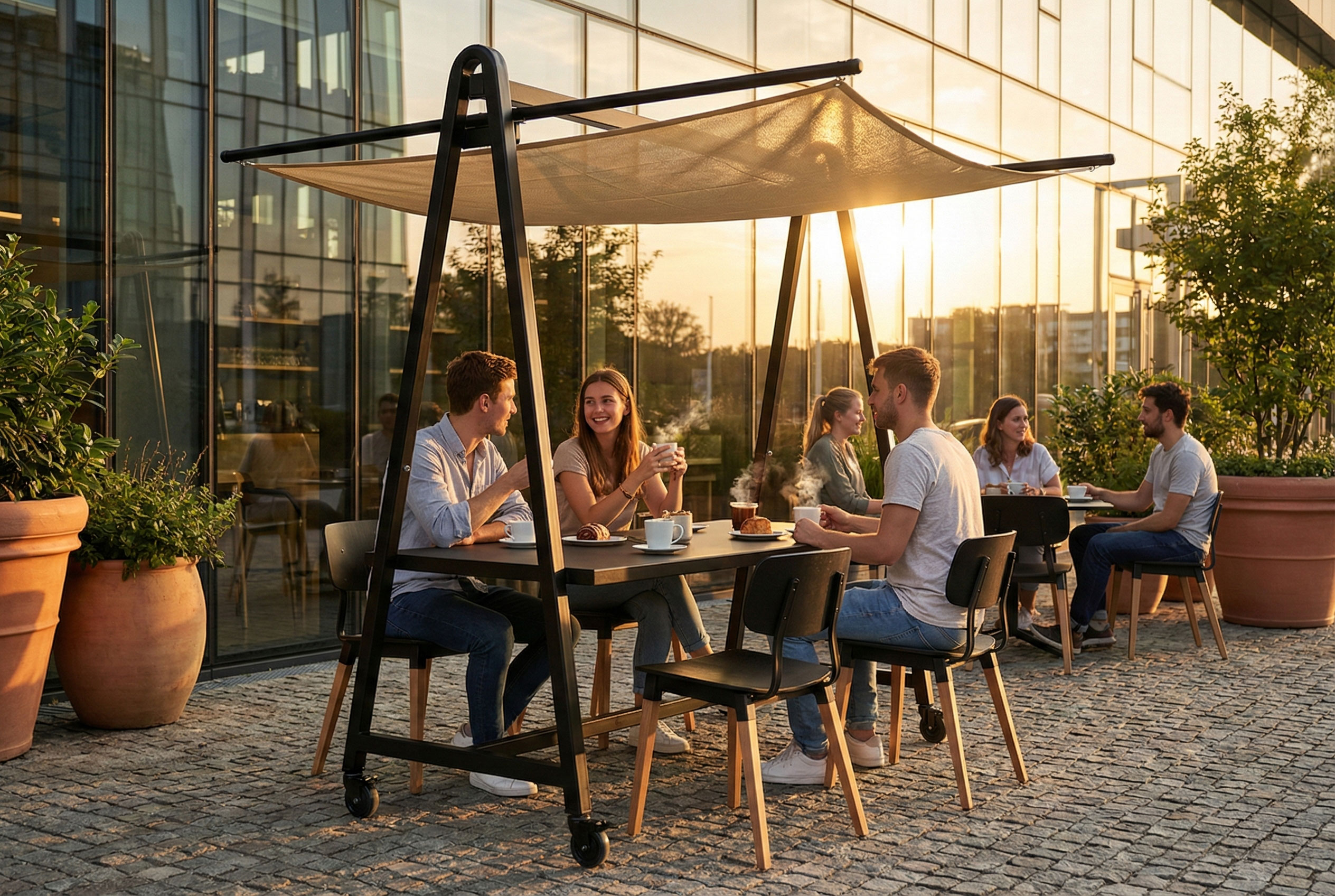 商業施設テラス