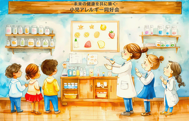 画像:小児アレルギー同好会イメージ